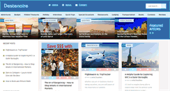 Desktop Screenshot of destenaire.com